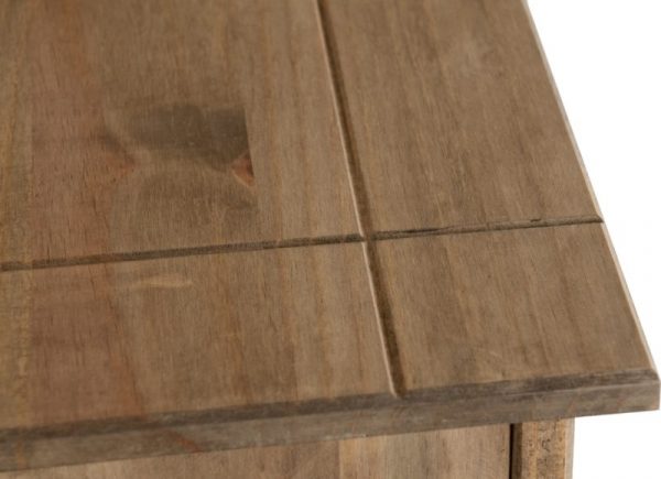 Panama Pine 3 Drawer Bedside - Image 2