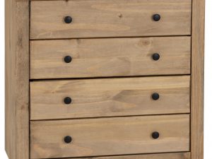 Panama Pine 4 Drawer Chest