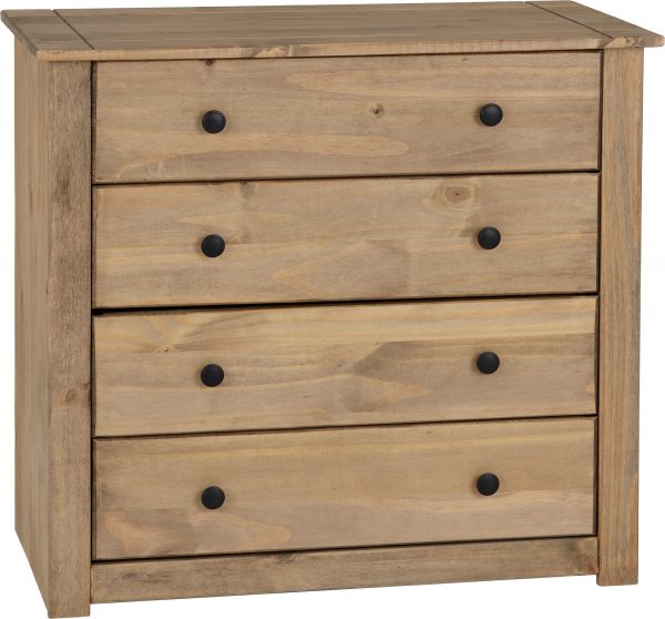 Panama Pine 4 Drawer Chest