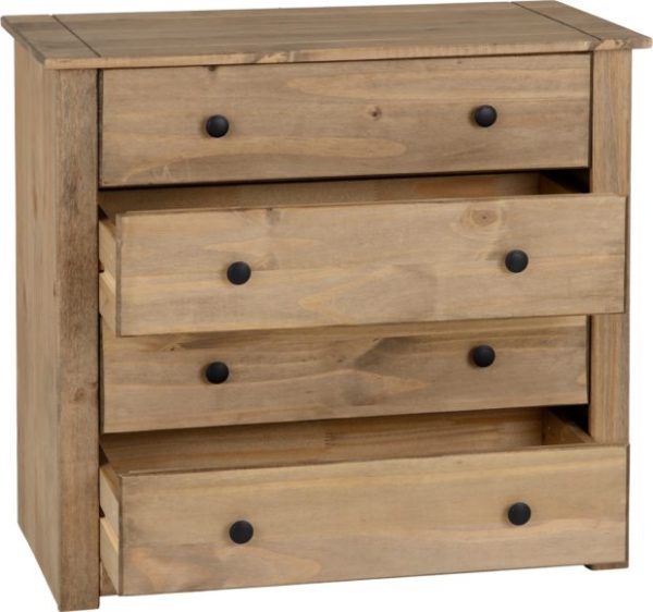 Panama Pine 4 Drawer Chest - Image 2
