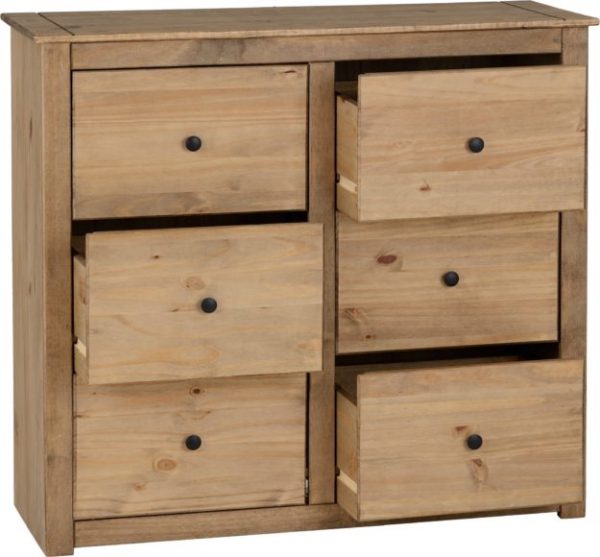 Panama Pine 6 Drawer Chest - Image 2
