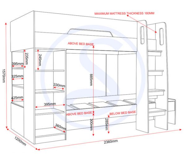 Pluto Bunk Bed - Image 5