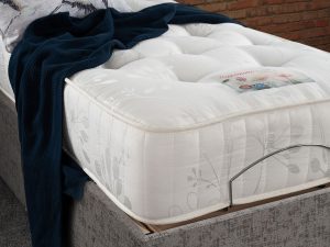Supramatic Adjustable Bed with Pocket Sprung Mattress