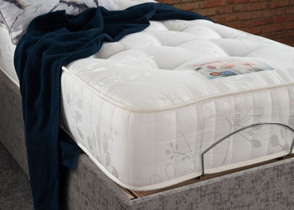 Supramatic Adjustable Bed with Pocket Sprung Mattress
