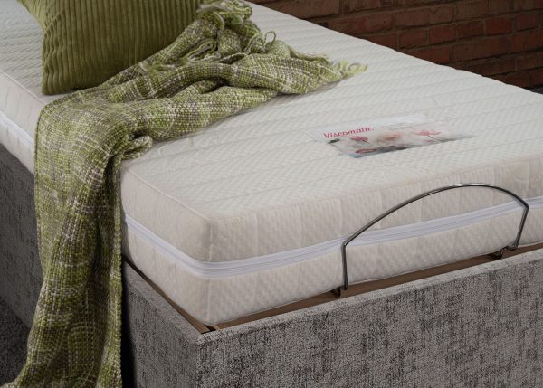 Viscomatic Adjustable Bed with Memory Foam Mattress