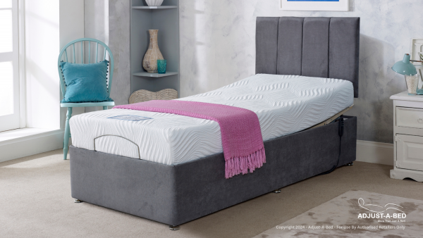Gel-Flex Ortho Adjustable Bed with Foam Mattress