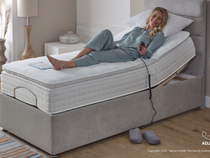 Gel-Flex Pillow Top Adjustable Bed with Pocket Sprung Mattress