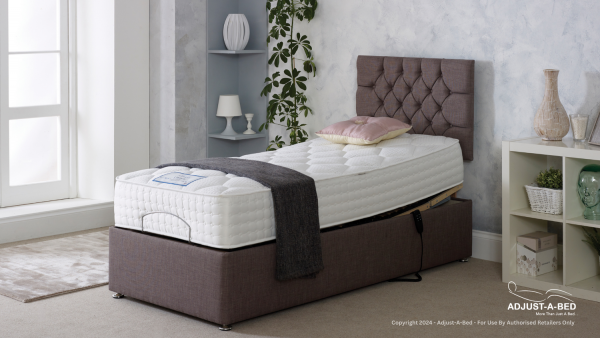 Lyndon Adjustable Bed with Foam & Pocket Sprung Mattress