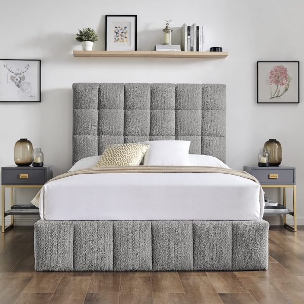 Chic Boucle Ottoman Bedframe - Image 3