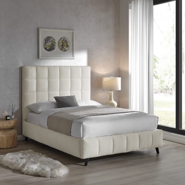 Chic Boucle Bedframe