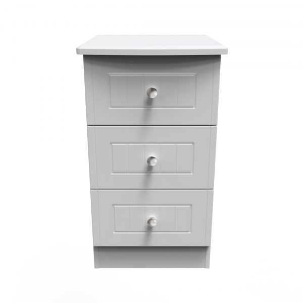 Warrington 3 drawer bedside - Image 2