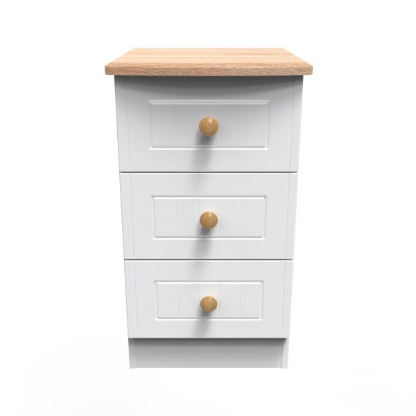 Warrington 3 drawer bedside
