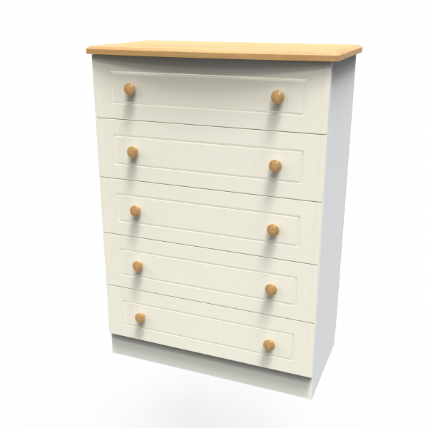 Warrington 5 drawer chest - Image 3