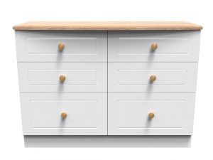 Warrington 6 drawer wide chest