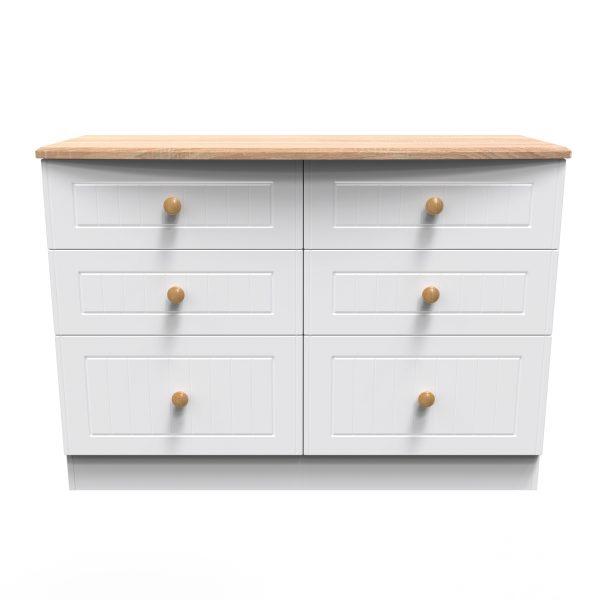 Warrington 6 drawer wide chest