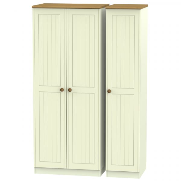 Warrington 3 door wardrobe - Image 2