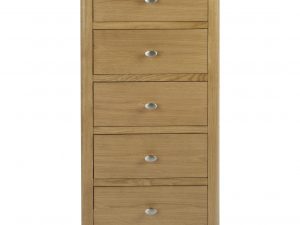 Bristol Oak tallboy chest