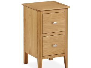 Bristol Oak narrow bedside