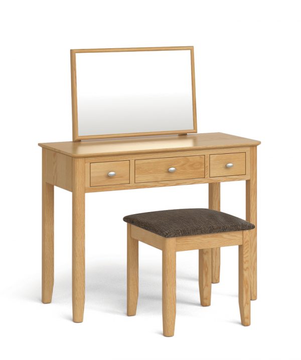 Bristol Oak 3 piece dressing set