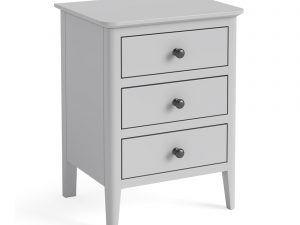 Stowe 3 drawer bedside