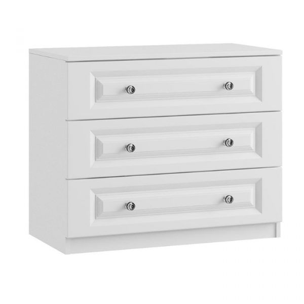 Lazio Crystal 3 drawer chest