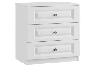 Lazio Crystal 3 drawer midi chest