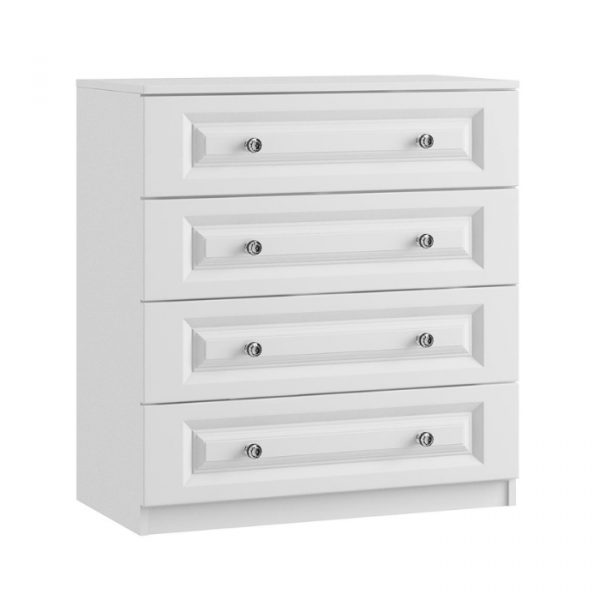 Lazio Crystal 4 drawer chest
