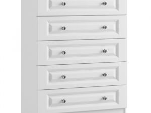 Lazio Crystal 5 drawer chest