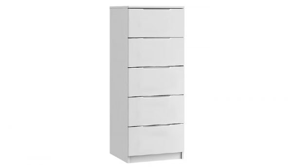 Genoa 5 drawer narrow chest